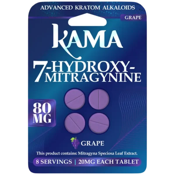 KAMA 4ct 7OH Chewable Tabs 20mg per Tablet - Image 4